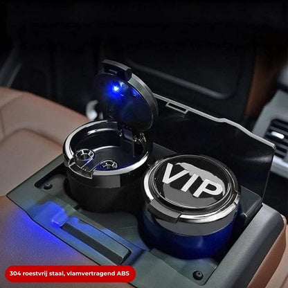 Vuurveilige LED Auto-Asbak