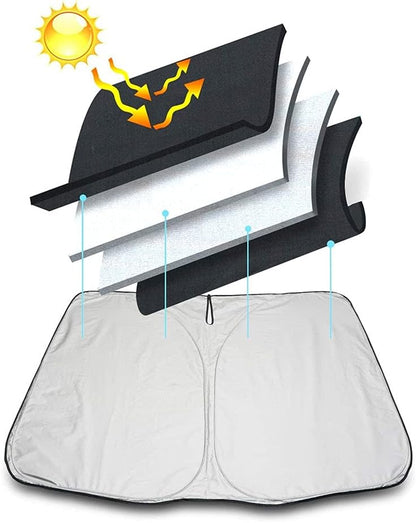 Opvouwbaar Auto Zonnescherm