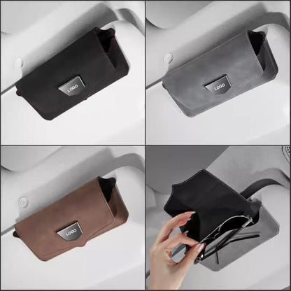 Zonneklep Suède Brilkoker