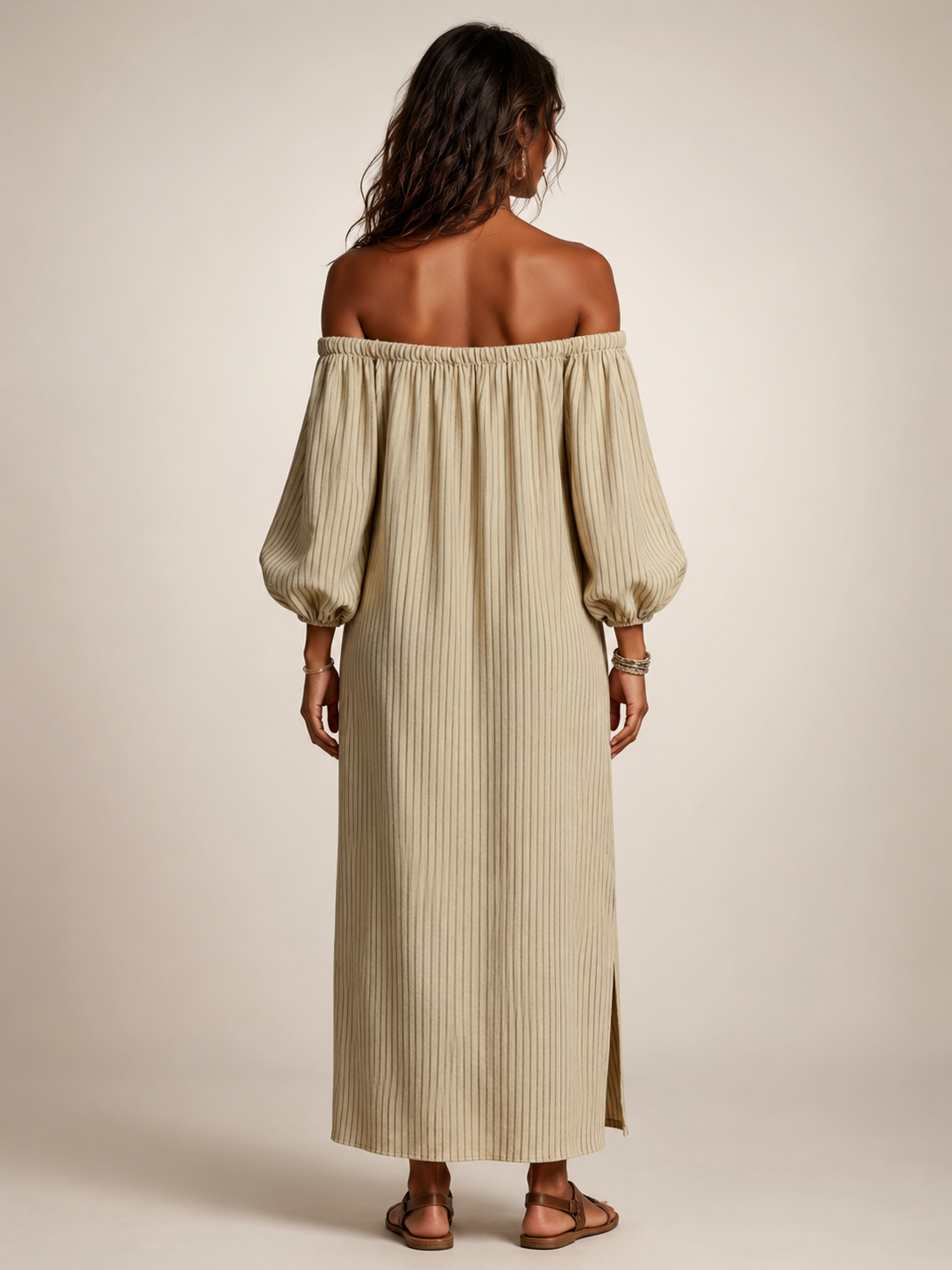 Sieglinde | Off-Shoulder-Maxikleid