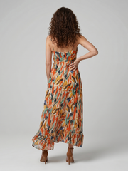 Dorothea Midikleid Spaghettiträger – Ansicht 01