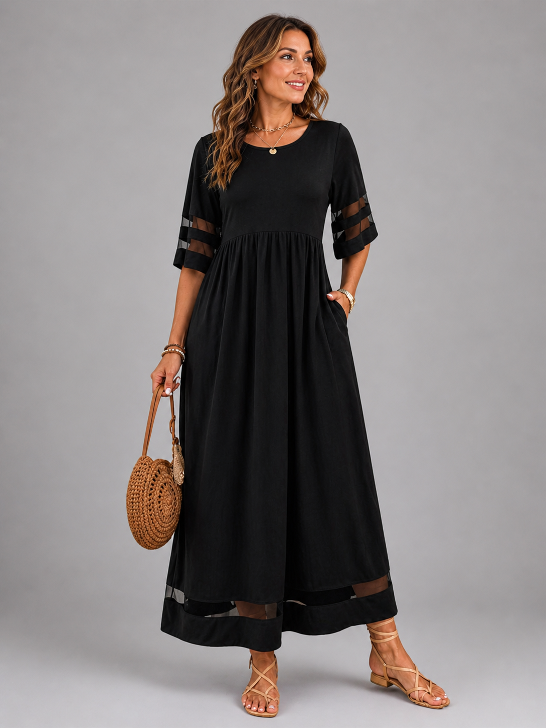 Lina | Midikleid Evening Ease