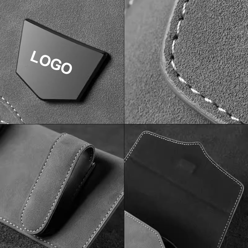 Zonneklep Suède Brilkoker