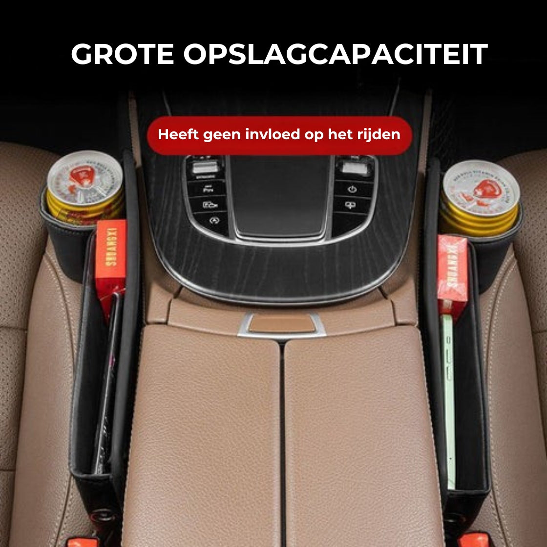 Auto Stoelspleet Opbergvak