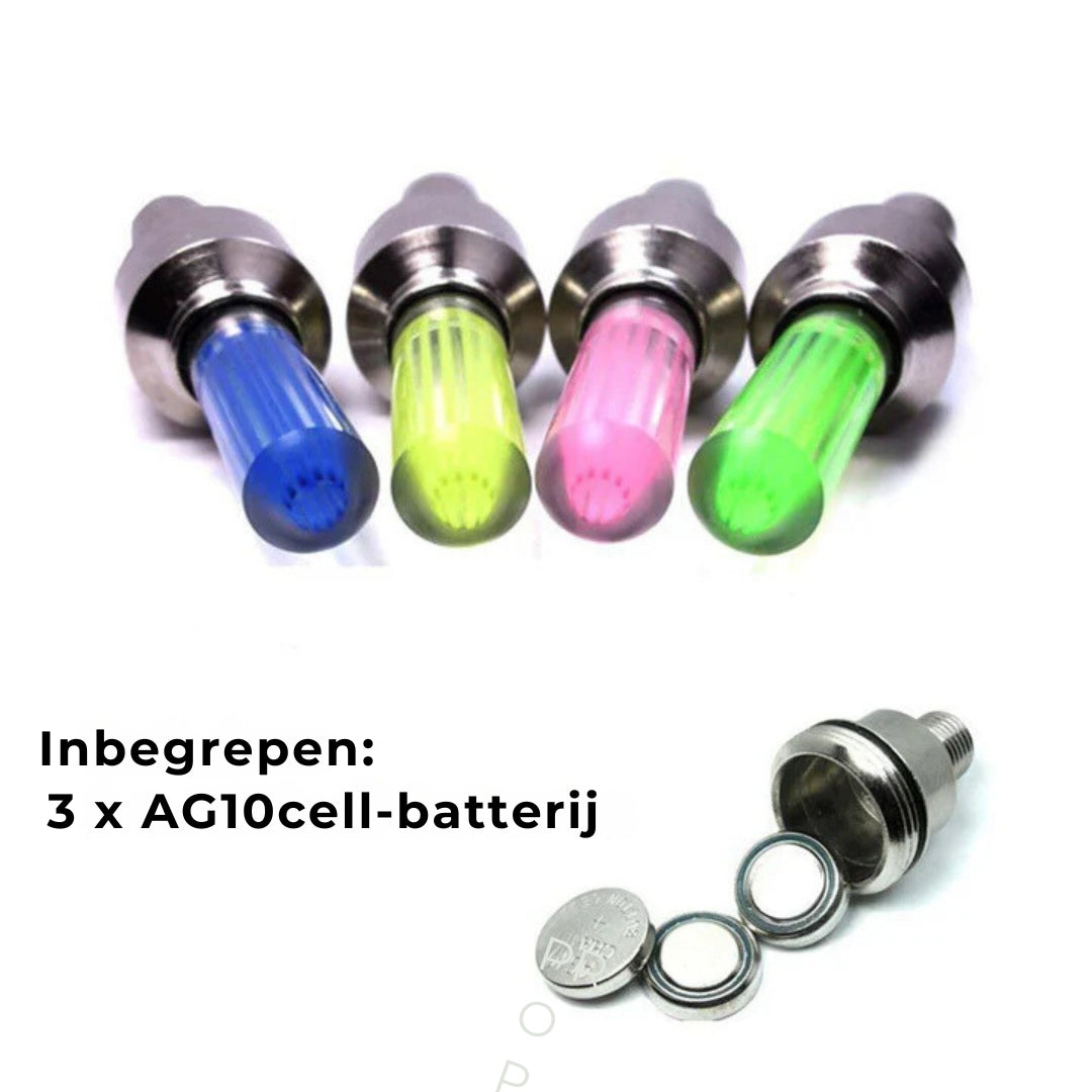 Band LED Ventieldopjes (2st.)