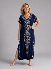 Vanessa | Fließendes Midikleid