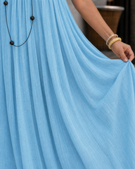 Amener Kleid Hellblau