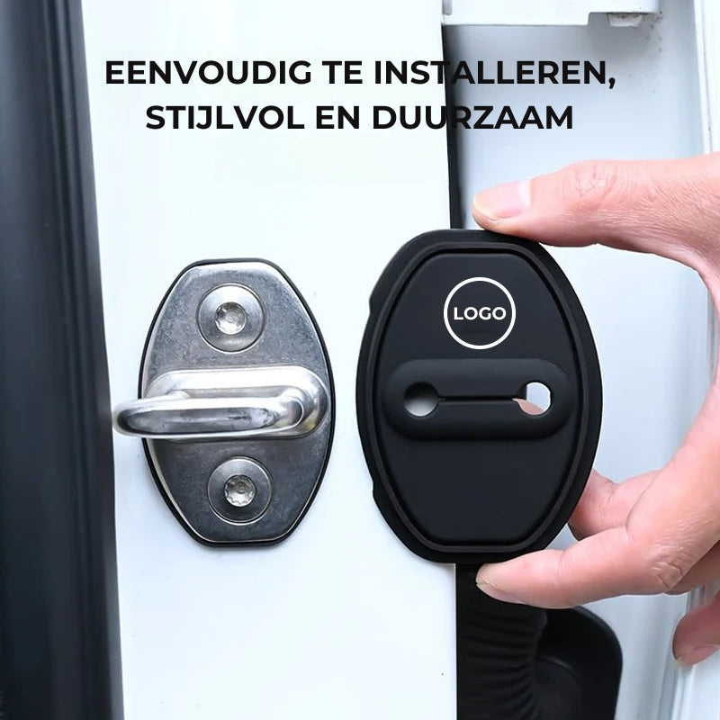 Silicone Deurgrendel Beschermhoes (4st) - Op maat