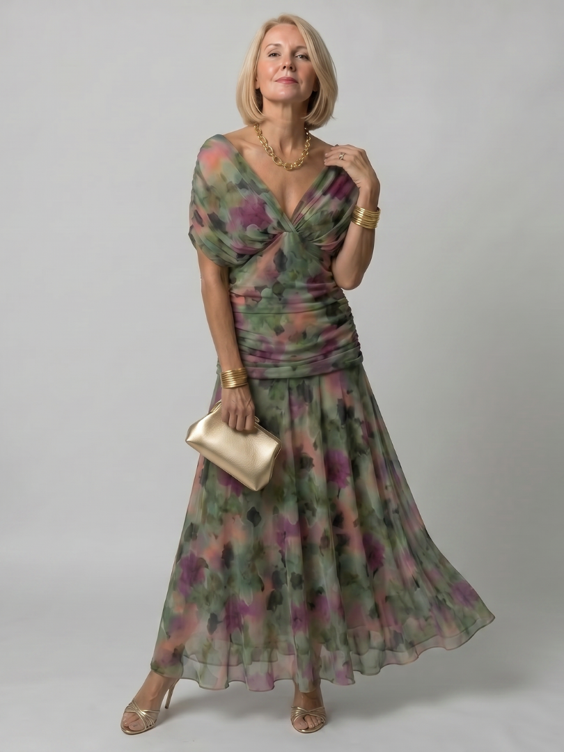 Silke | Off-Shoulder Midikleid