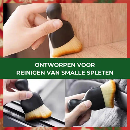 Nanovezelborstel voor autoreiniging