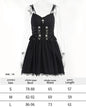 Dark Halloween Style Punk Dress Sexy Lace Print Party Dress Cosplay  Streetwear Y2K Skirt