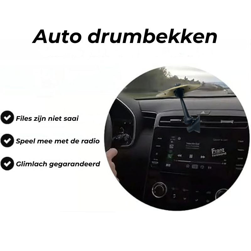 Maak autorijden leuker - Auto Ventiel Drumbekken🚗