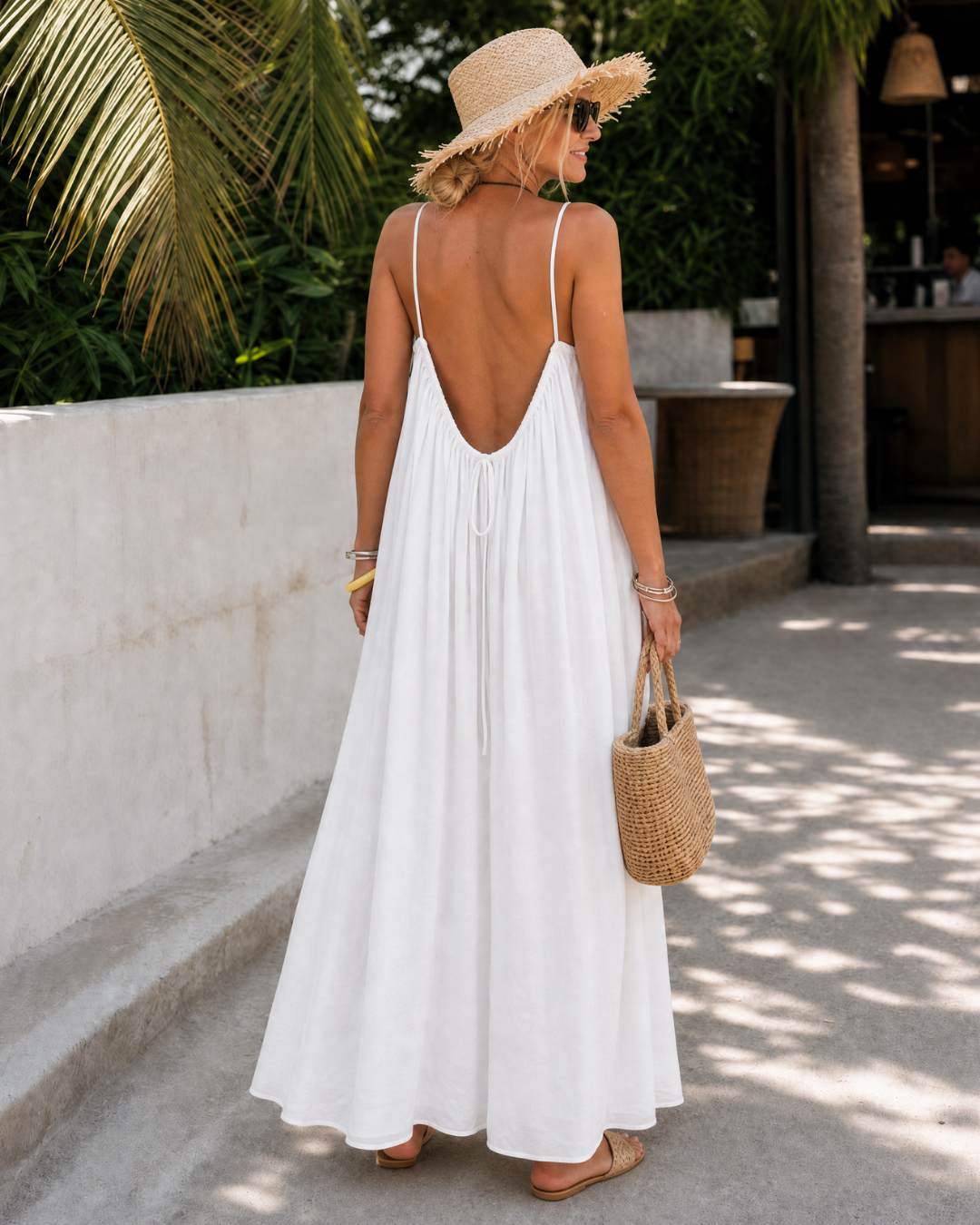 Amener Kleid Hellblau