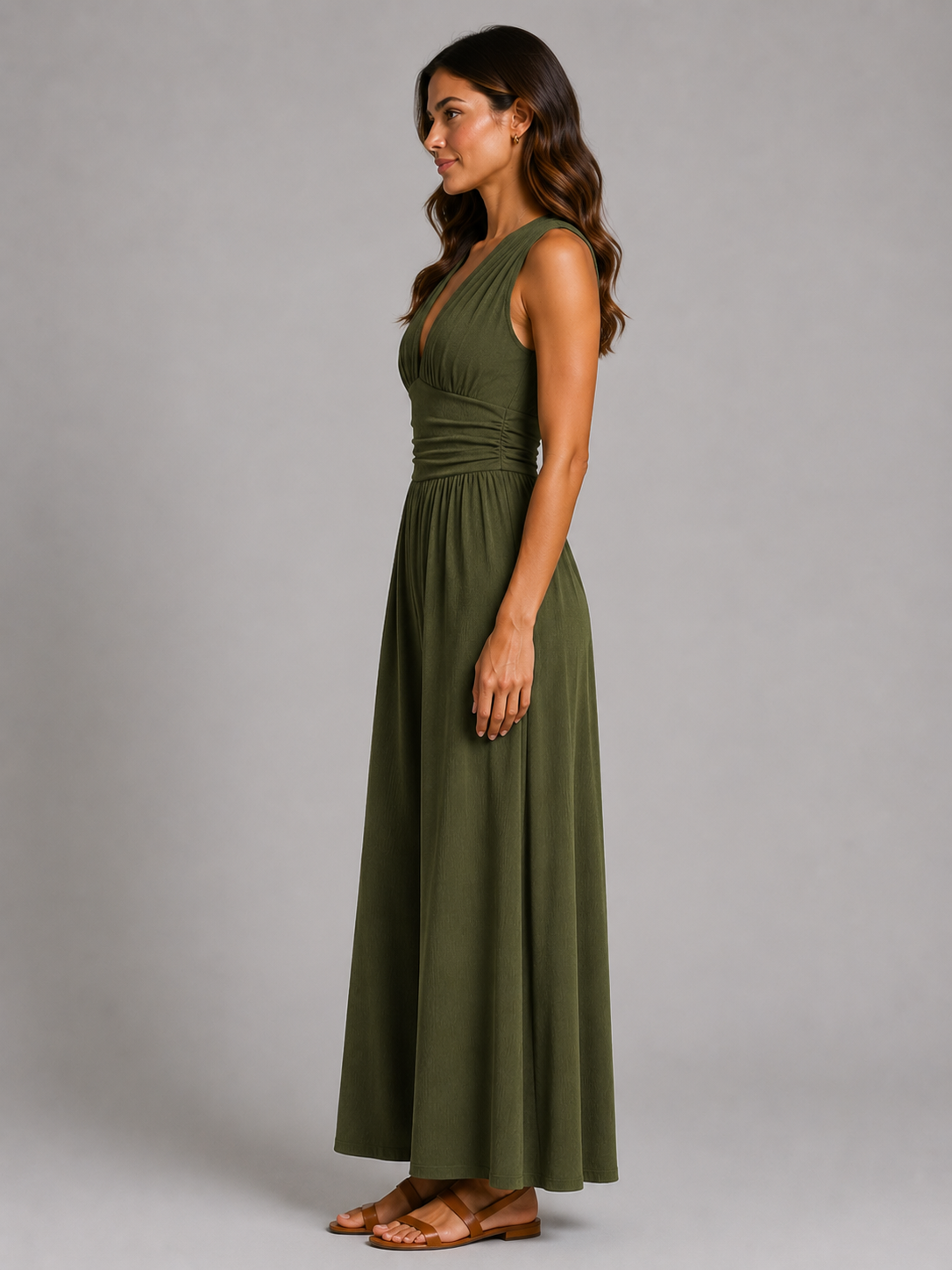Mia | Sleeveless Wide-Leg Jumpsuit