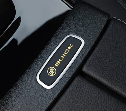 Metalen Autostickers - 4 Stuks