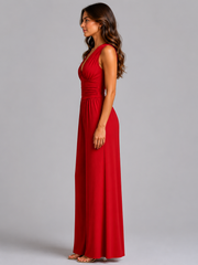 Mia | Sleeveless Wide-Leg Jumpsuit
