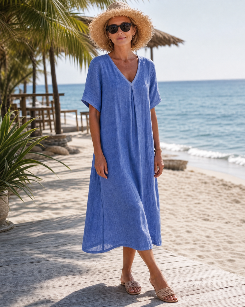 Romy Midikleid – Farbvariante