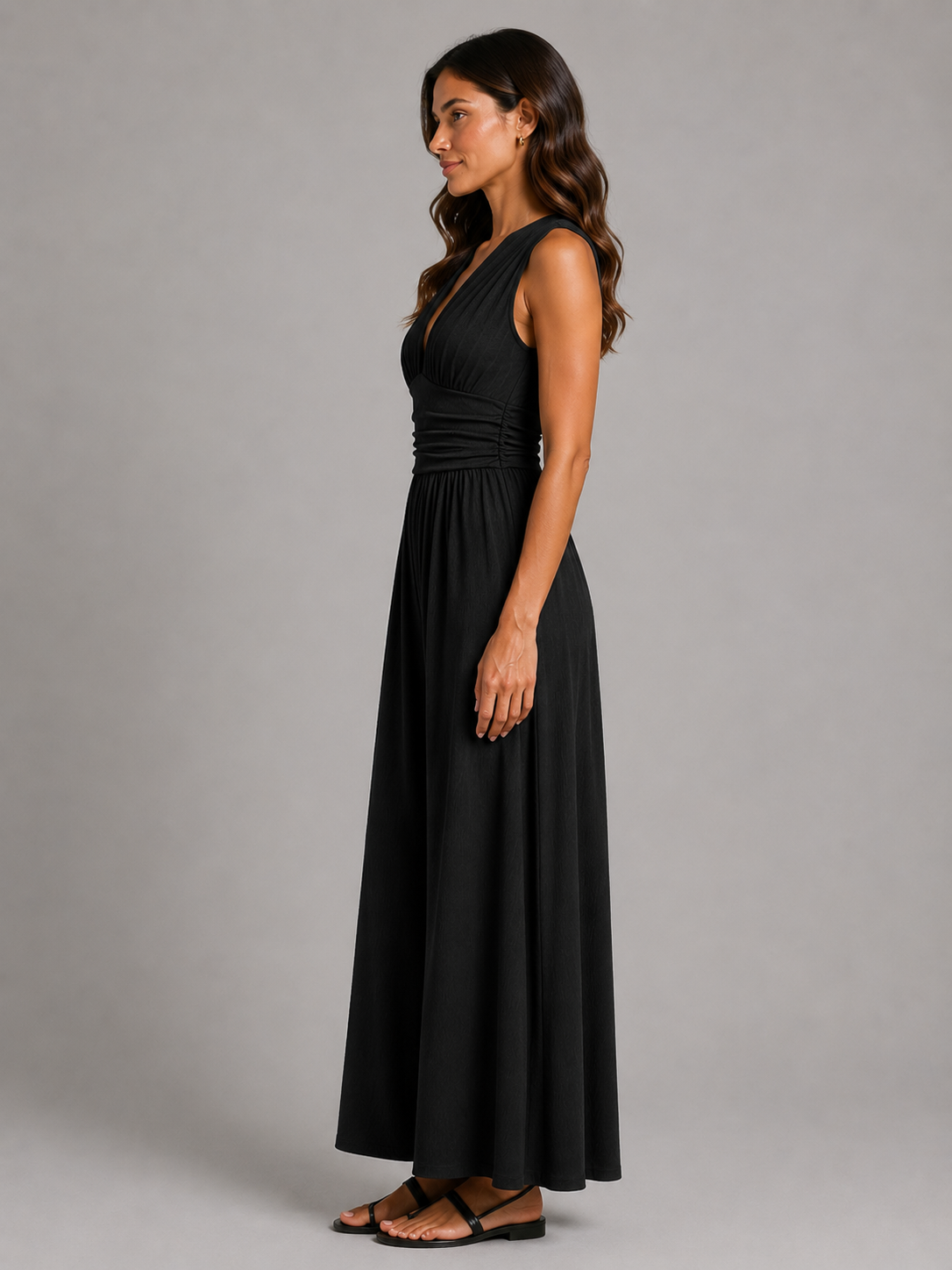 Mia | Sleeveless Wide-Leg Jumpsuit