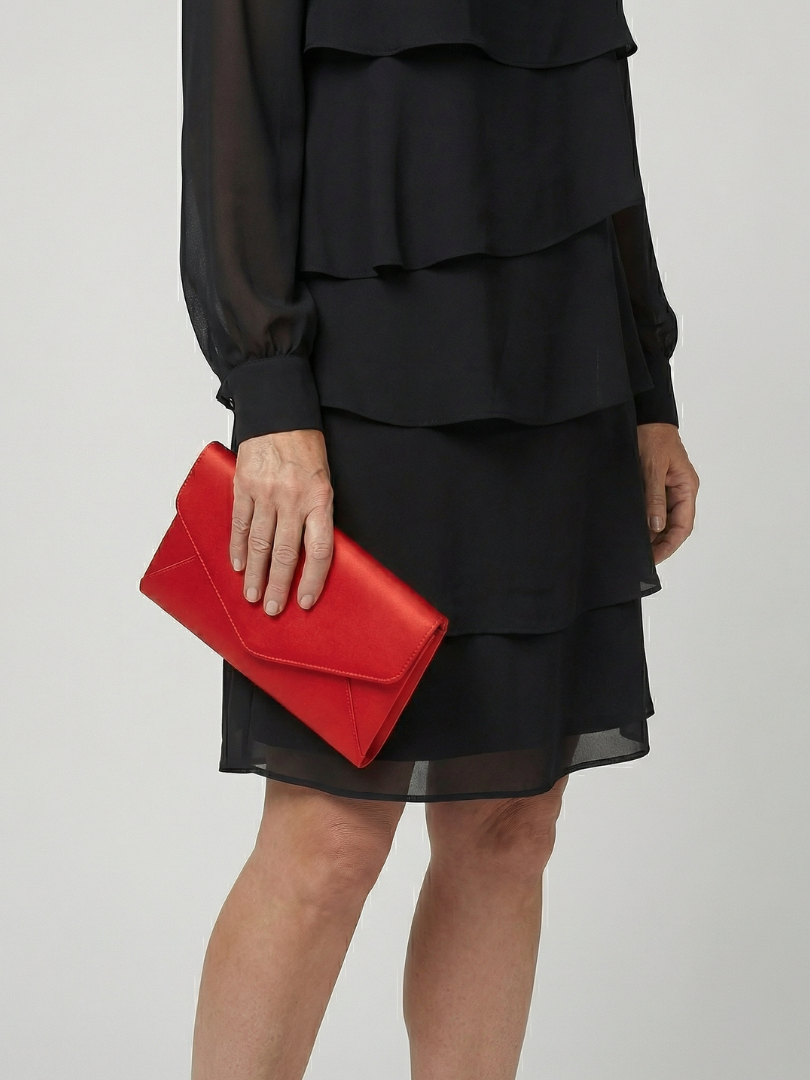 Bärbel | Gestuftes Midikleid