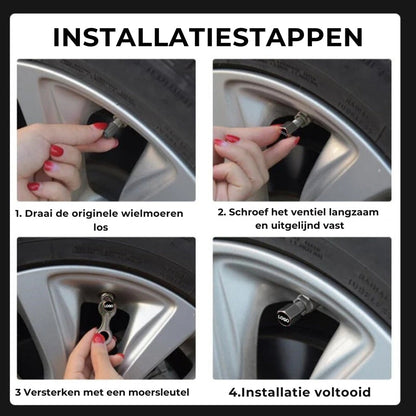 Autobanden Ventieldopjes set (4 stuks)
