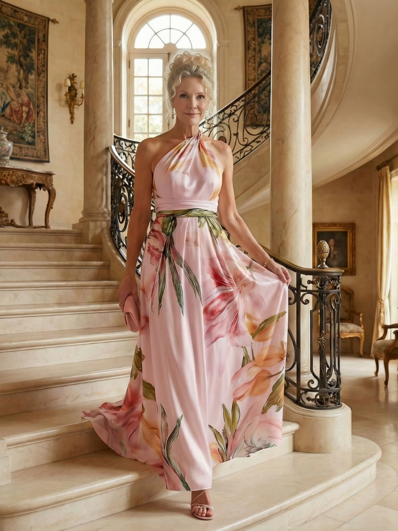 Daniela | Florales Maxikleid