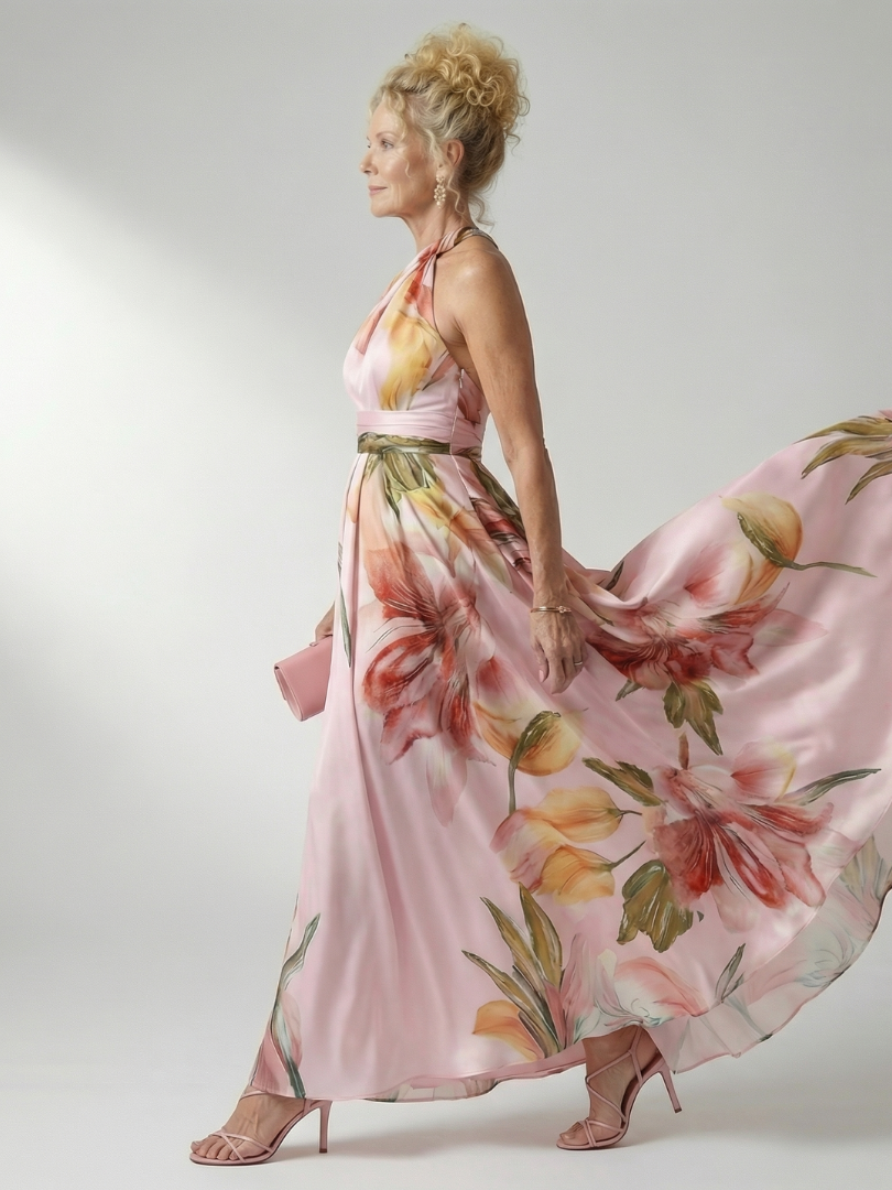 Daniela | Florales Maxikleid