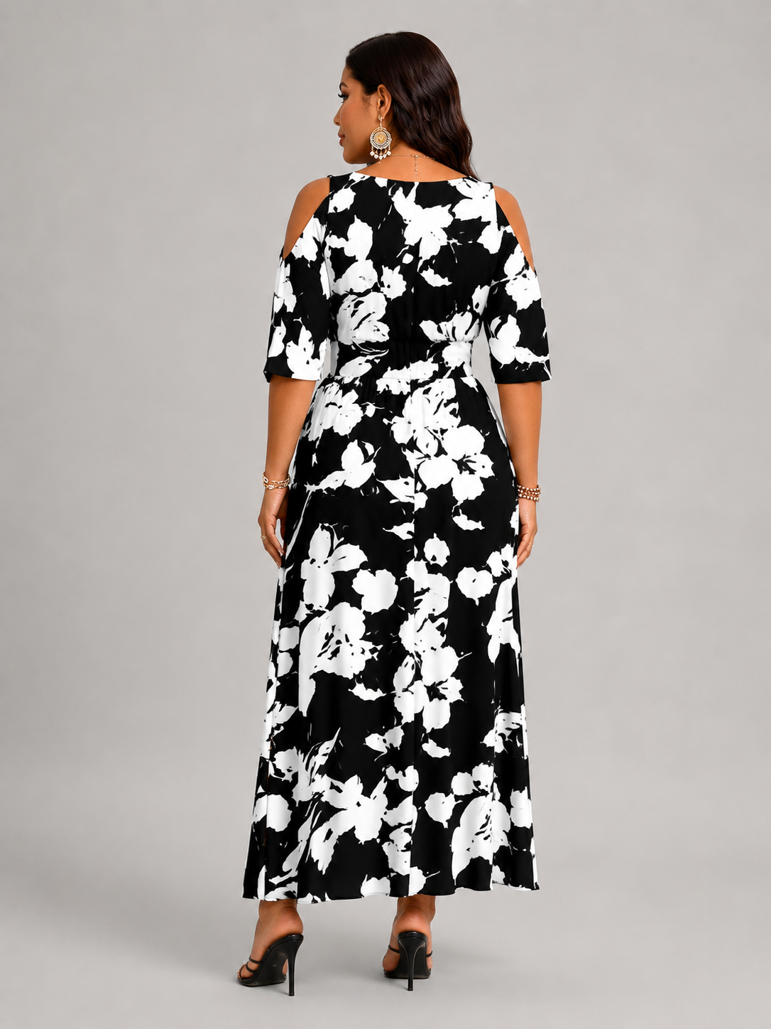 Frieda | Luftiges Boho Midikleid