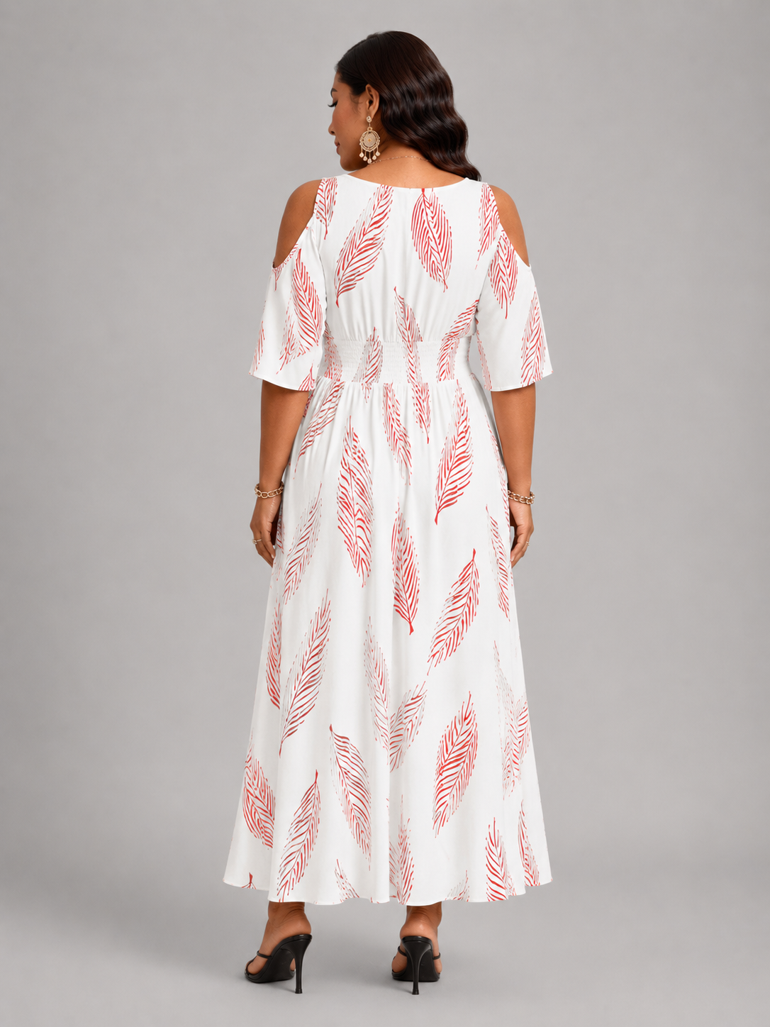 Frieda | Luftiges Boho Midikleid