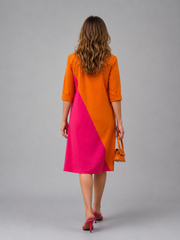 Jacqueline | Schlichtes Midikleid