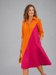 Jacqueline | Schlichtes Midikleid