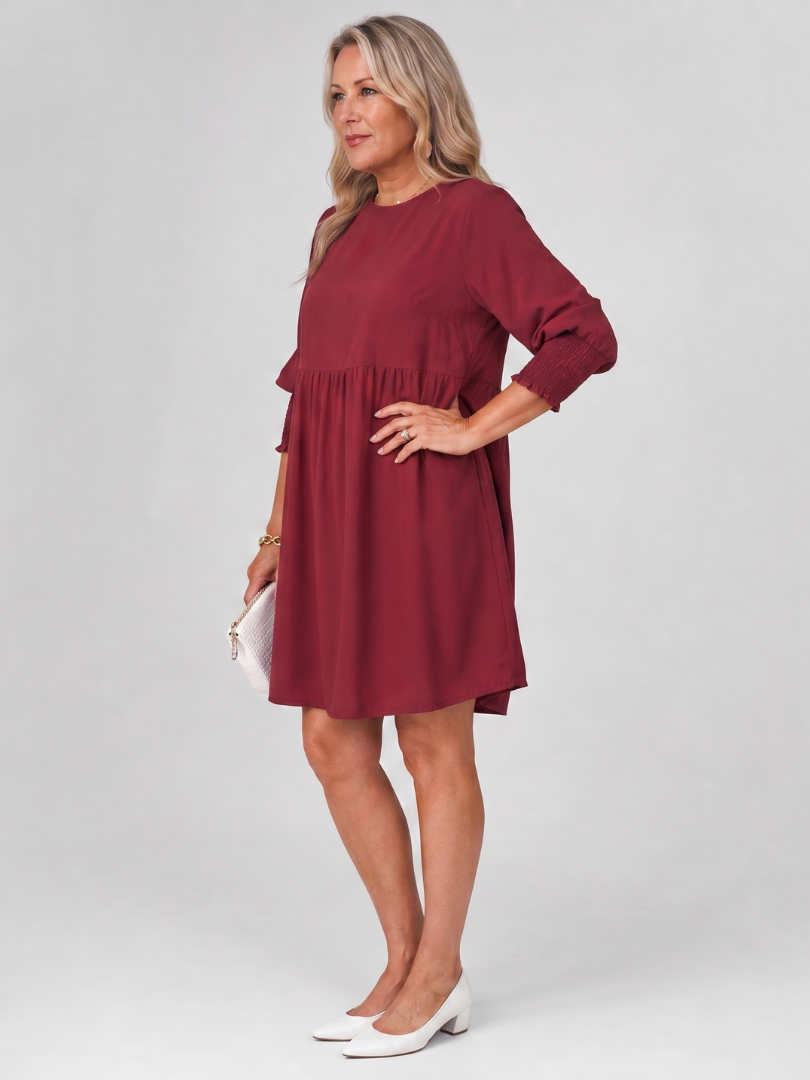 Katharina – Minikleid mit Langarm – Ansicht 01