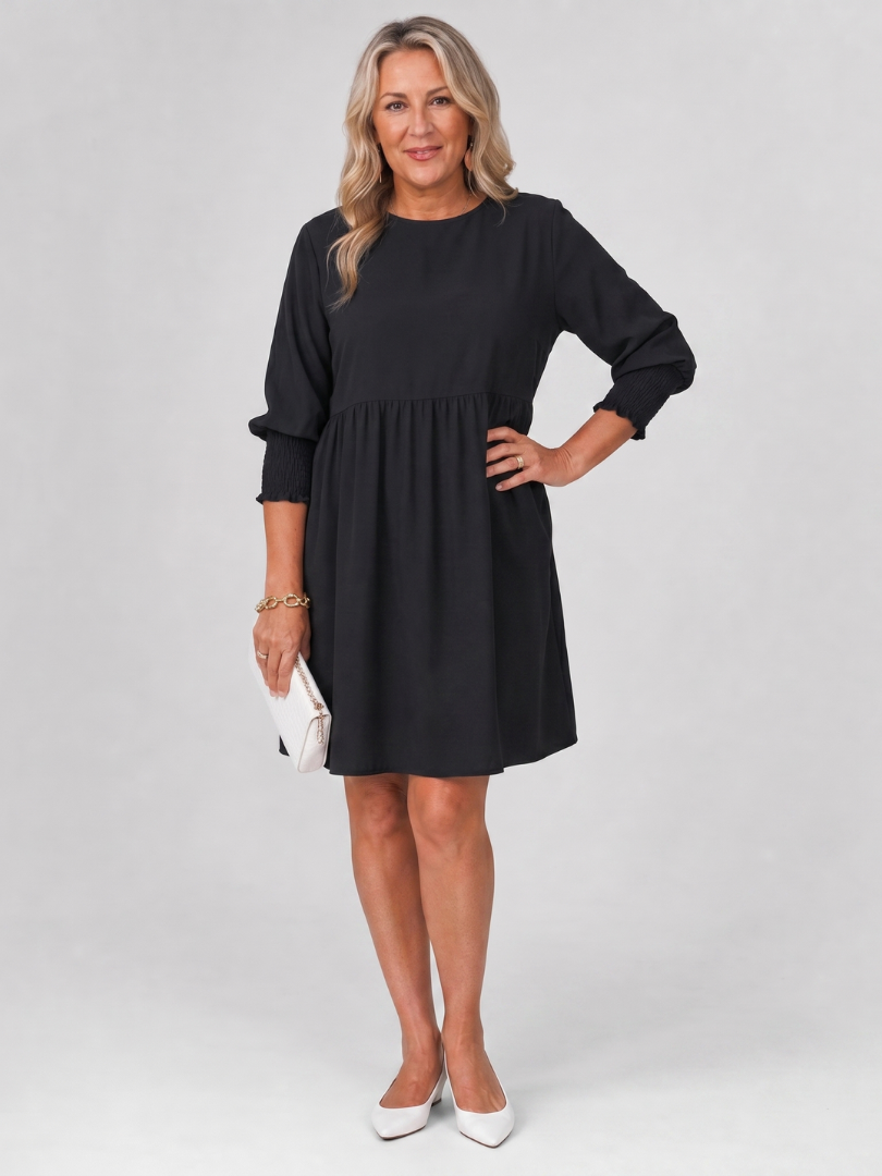 Katharina – Minikleid mit Langarm – Ansicht 01