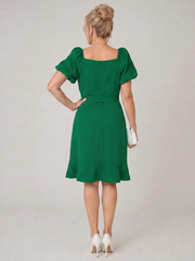 Magdalena – Minikleid mit Puffärmeln – Ansicht 01