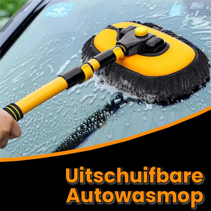 Uitschuifbare Autowasmop