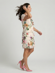 Sandra | Florales Midikleid