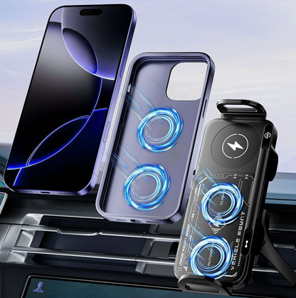 Car Mount Electric  Stand – Wireless Charging Compatible