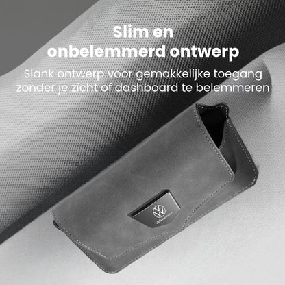 Premium Suède Zonnebrilhouder