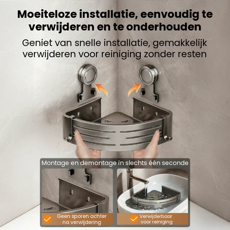 Zuignap Aluminium Opslagruimte