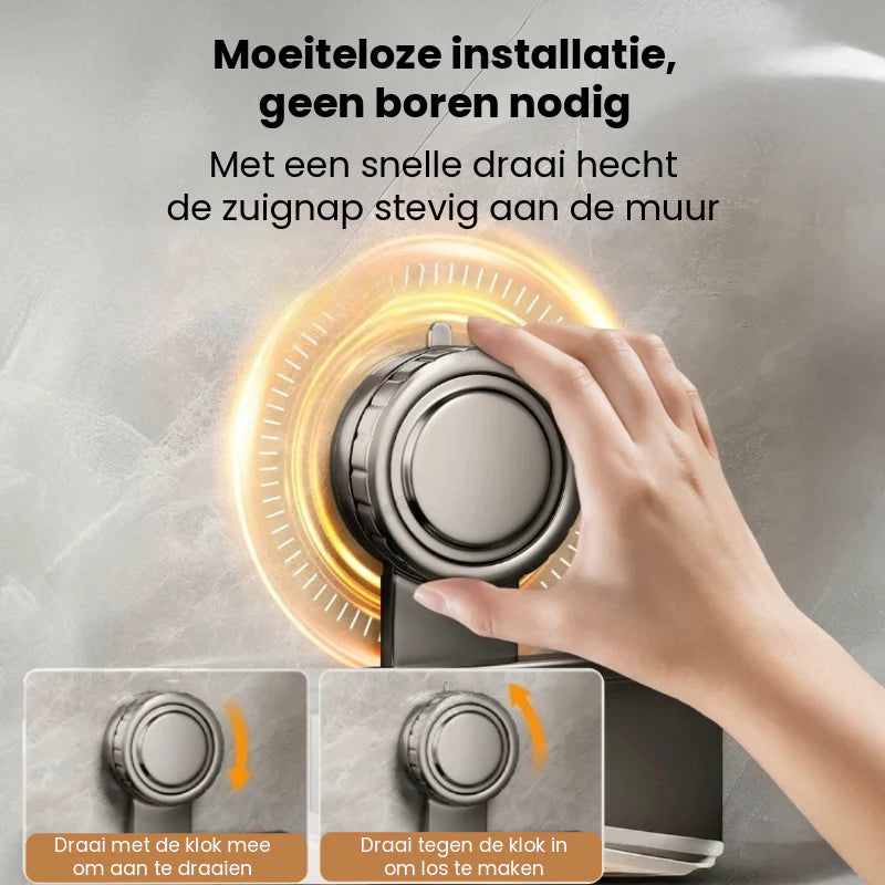 Zuignap Aluminium Opslagruimte