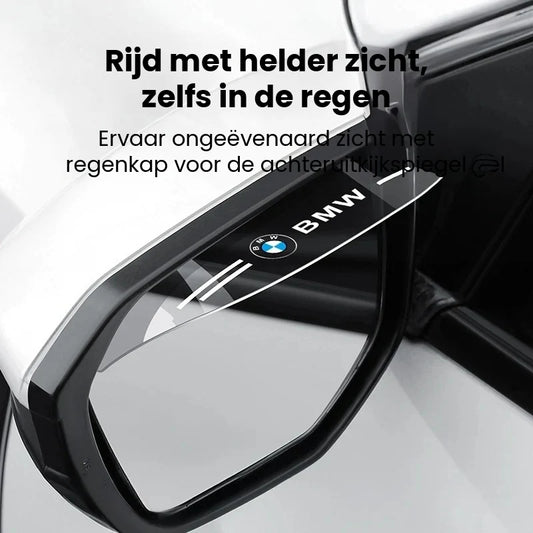 Transparante Zijspiegel-Regenkap-2 Stuks