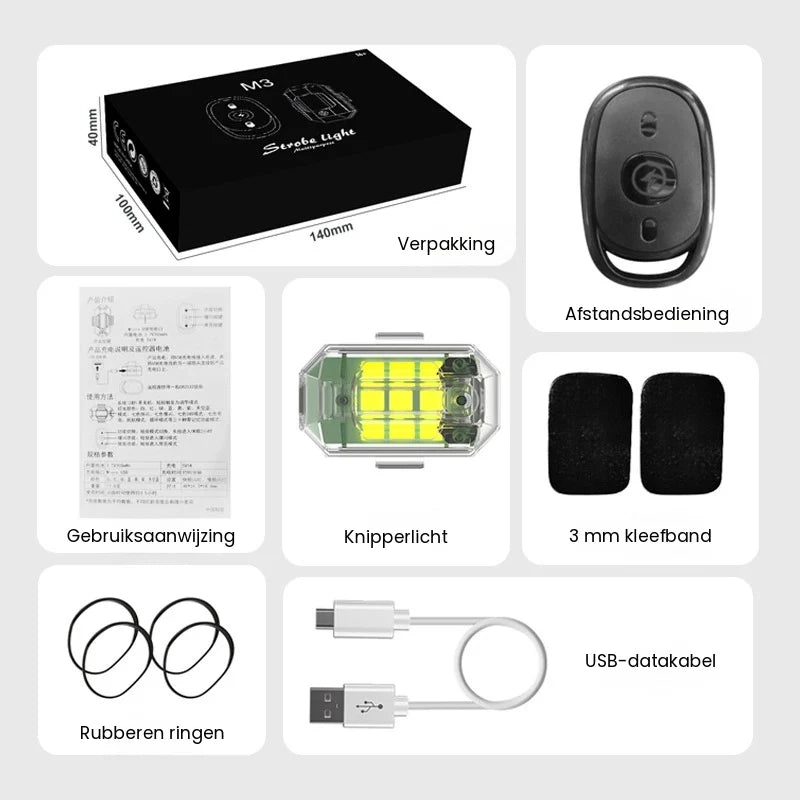 Afstandsbedienbare Meerkleurige Spotlight