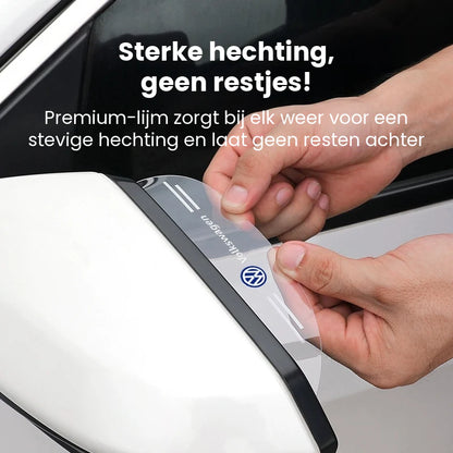 Transparante Zijspiegel-Regenkap-2 Stuks