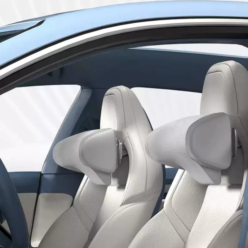 Verstelbaar Suède Autonekkussen