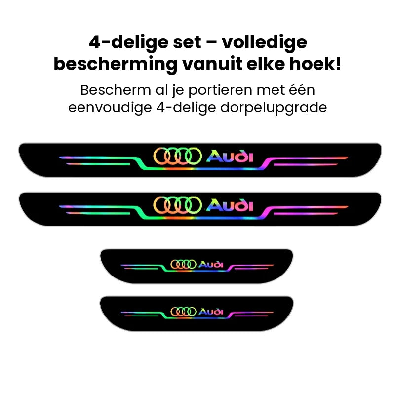 Anti-kraskrassen Autostickers, 4 Stuks