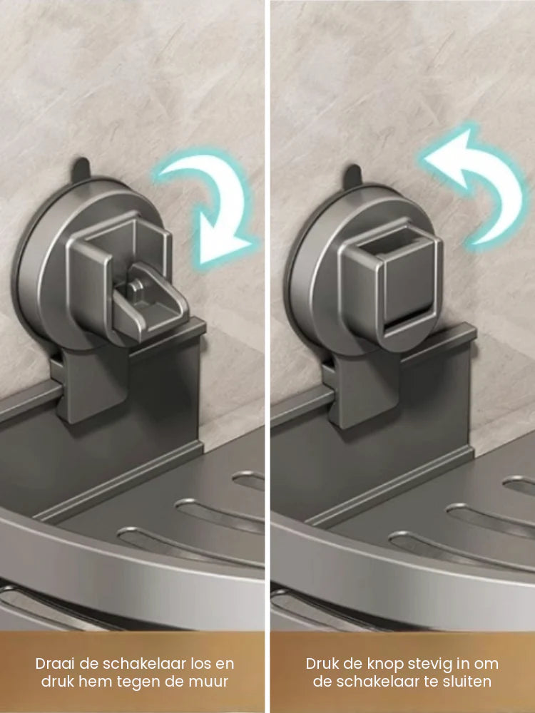 Zuignap Aluminium Opslagruimte