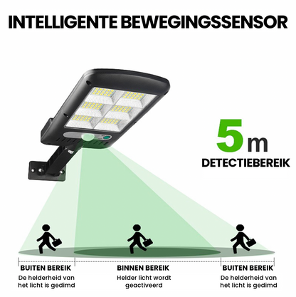 Buitenlamp op Zonenergie