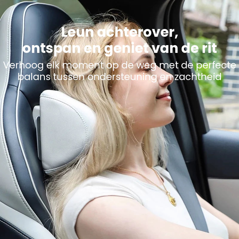 Verstelbaar Suède Autonekkussen