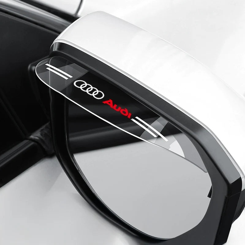 Transparante Zijspiegel-Regenkap-2 Stuks