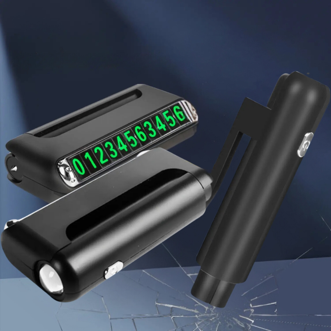 SafetyHammer - Glasbreker en Gordelsnijder