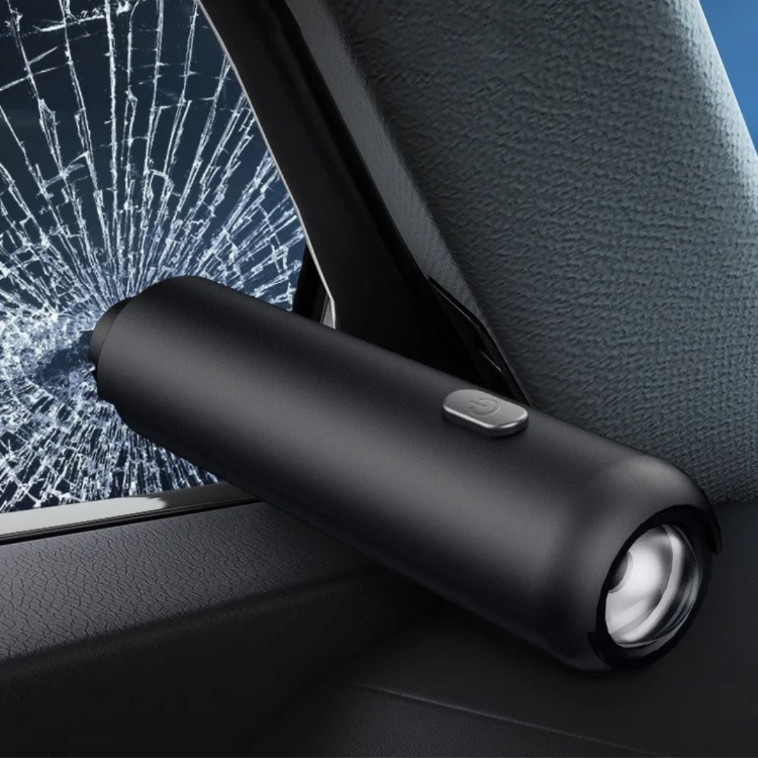 SafetyHammer - Glasbreker en Gordelsnijder